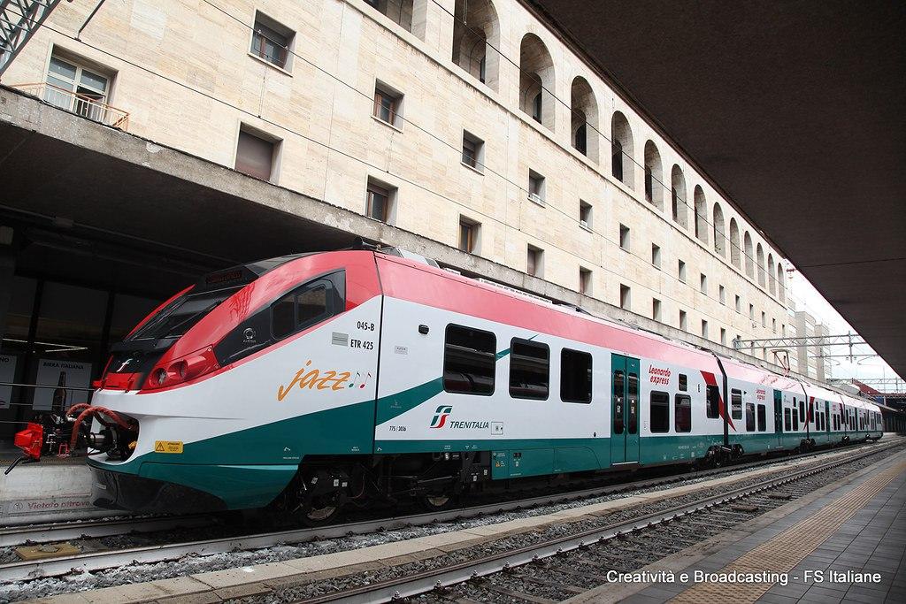 Treno Leonardo Express per Fiumicino 