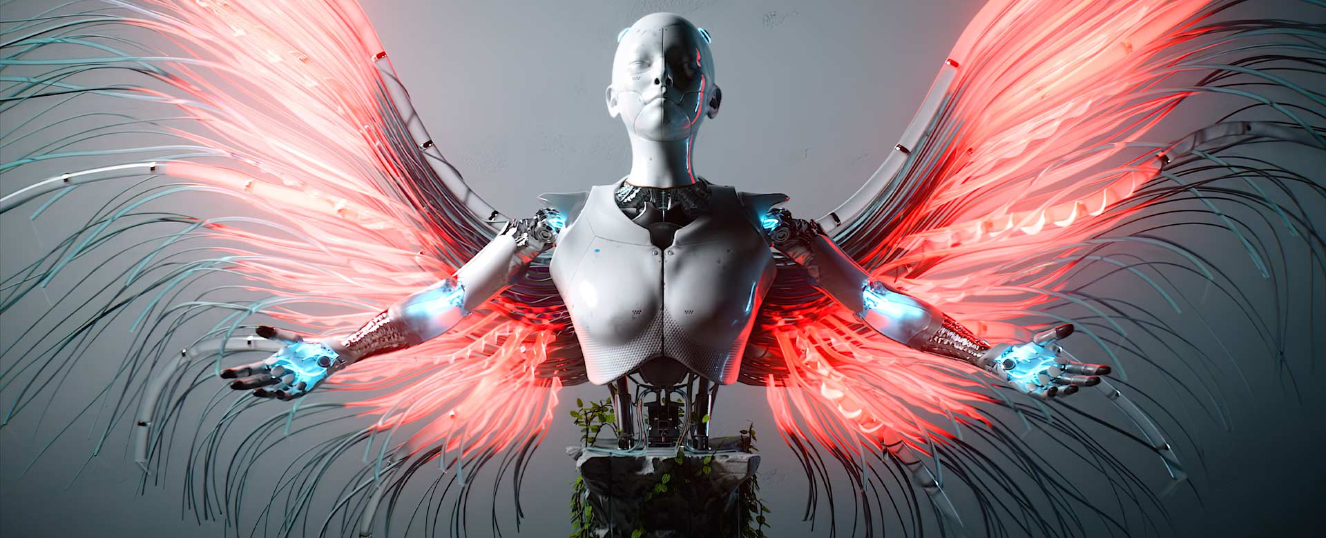 Anyma, Angel 1, 2022 Computer Generated Image Owned by Ivan Hodl Courtesy the artists