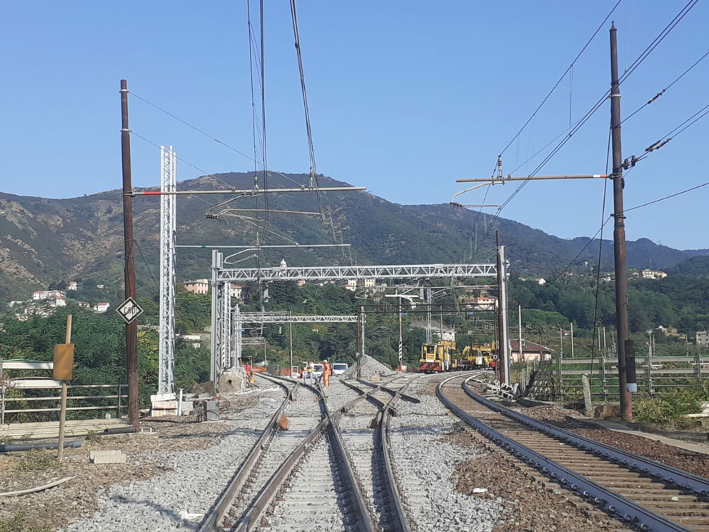 Cantieri al lavoro per il primo step di attivazione del nuovo Bivio Polcevera lungo il Nodo di Genova