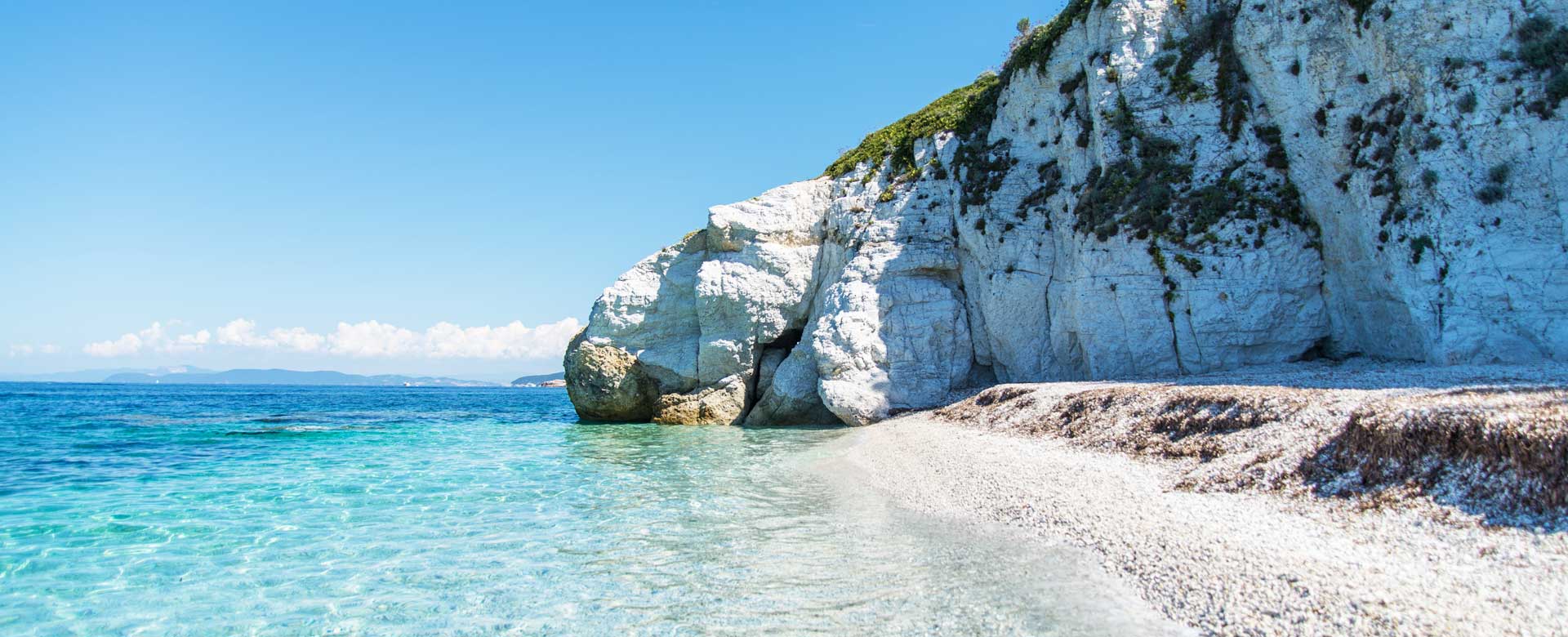 Capo Bianco spiaggia di Portoferraio, isola d'Elba