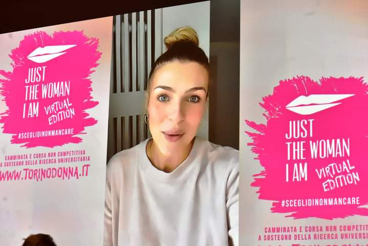 Cristina Chiabotto in occasione della conferenza stampa di presentazione di Just The Woman I Am
