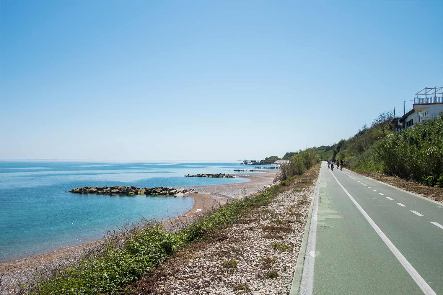 abruzzo, costa dei trabocchi, ciclovia, greenway