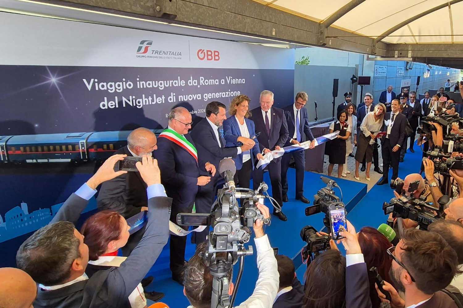 Presentazione treno Nightjet