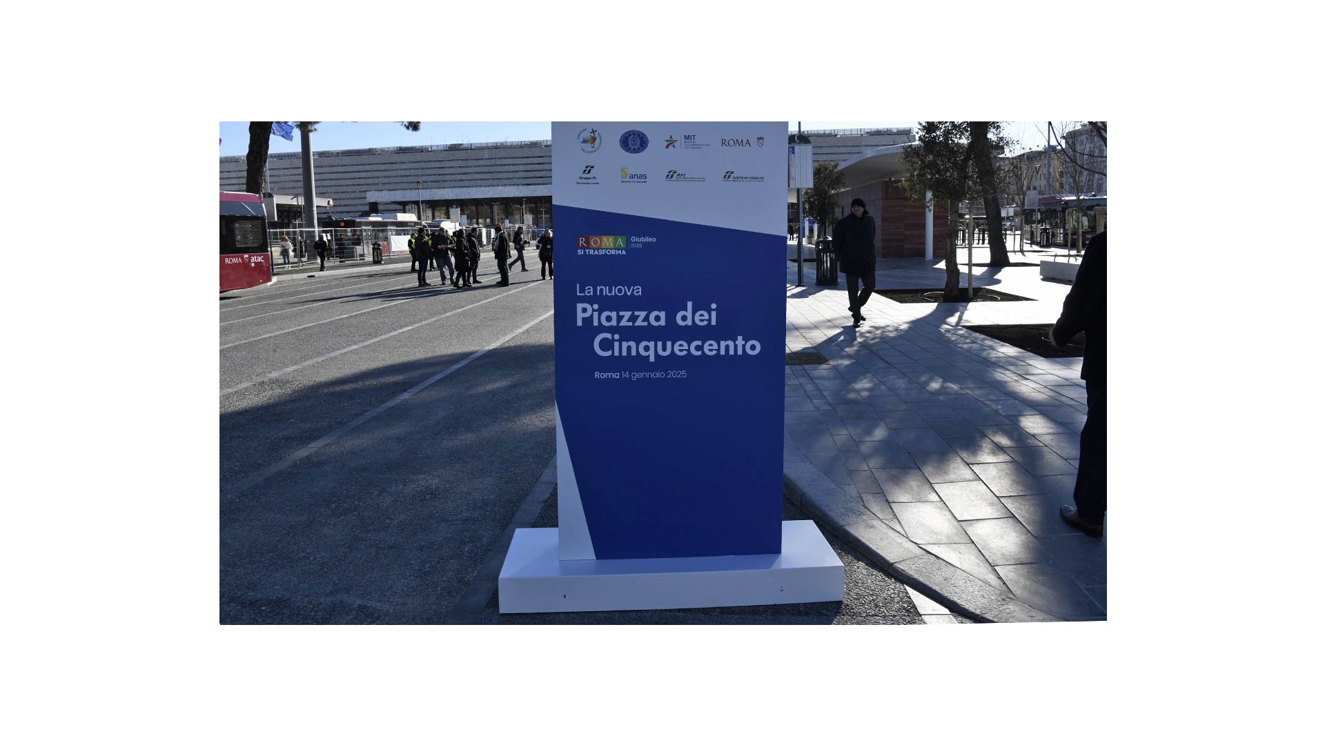 Piazza dei Cinquecento a Roma