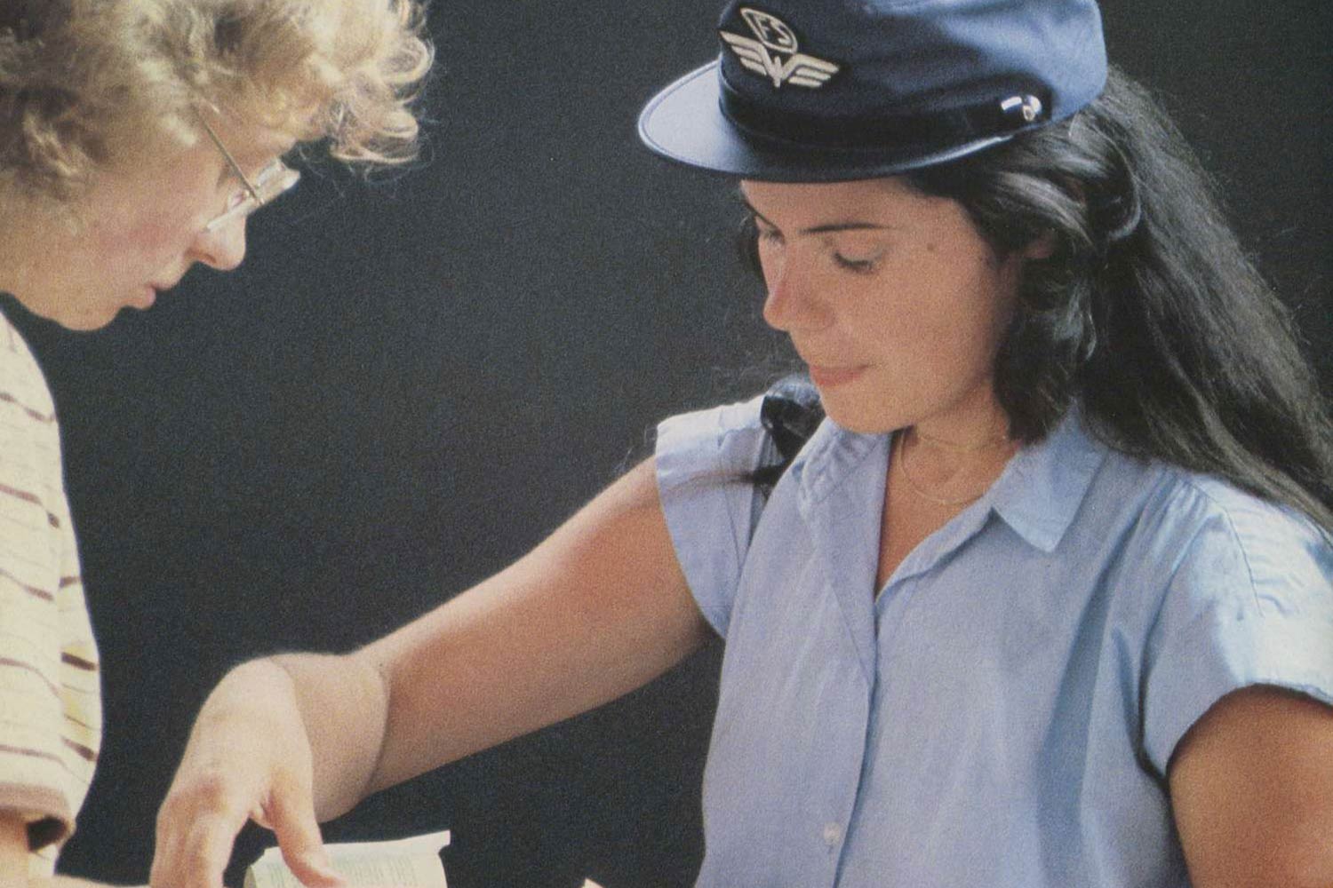 4.	Gli anni Sessanta portano all’ingresso del personale femminile nelle Ferrovie dello Stato, 1969.