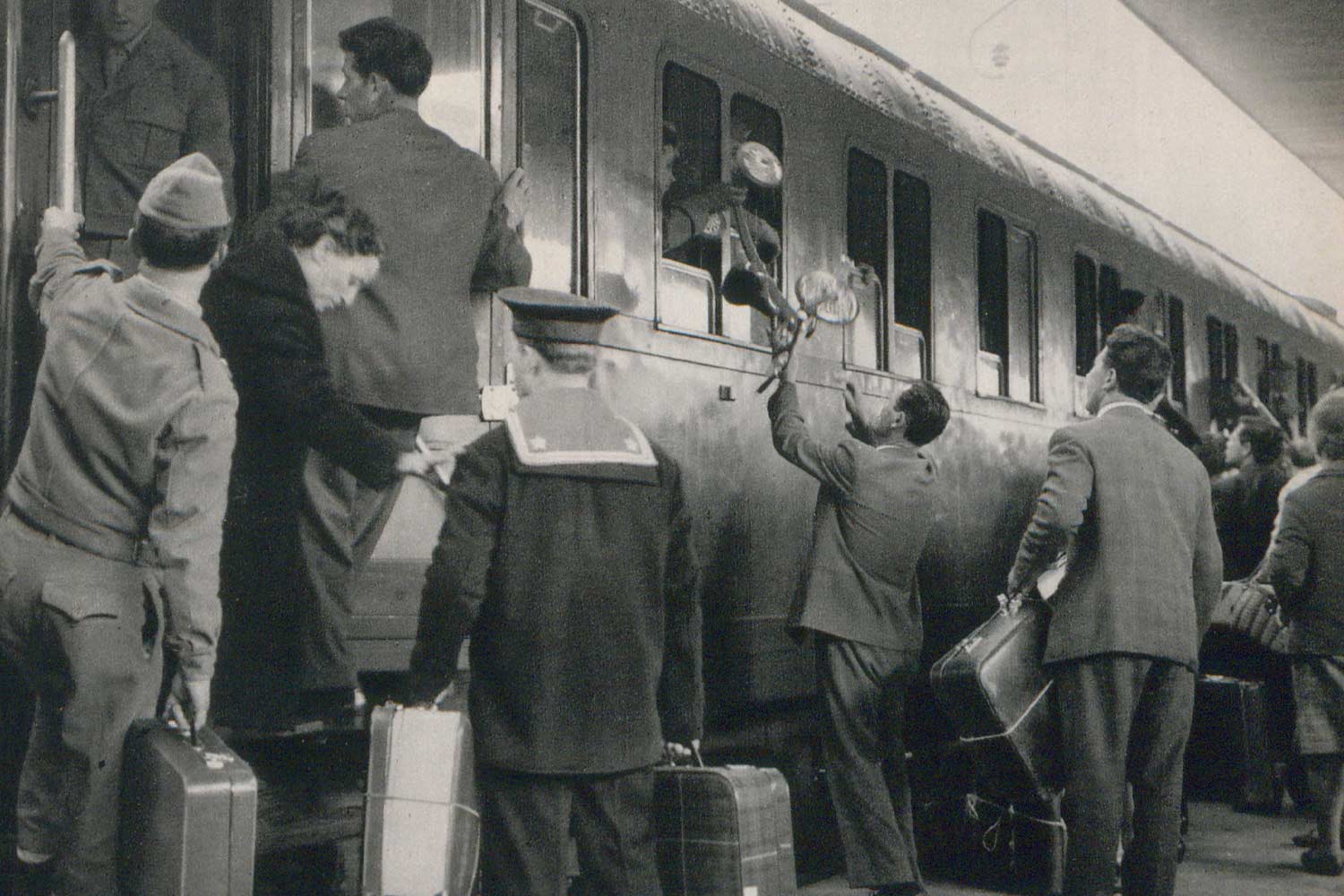 Foto storica treno