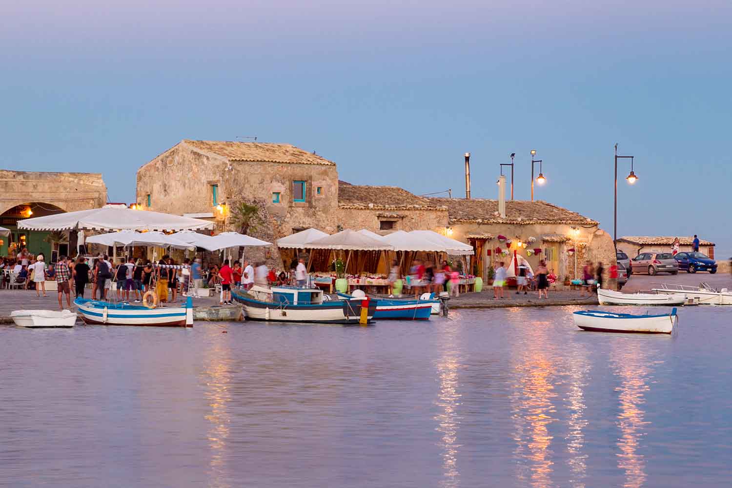 Il porticciolo di Marzamemi (SR)