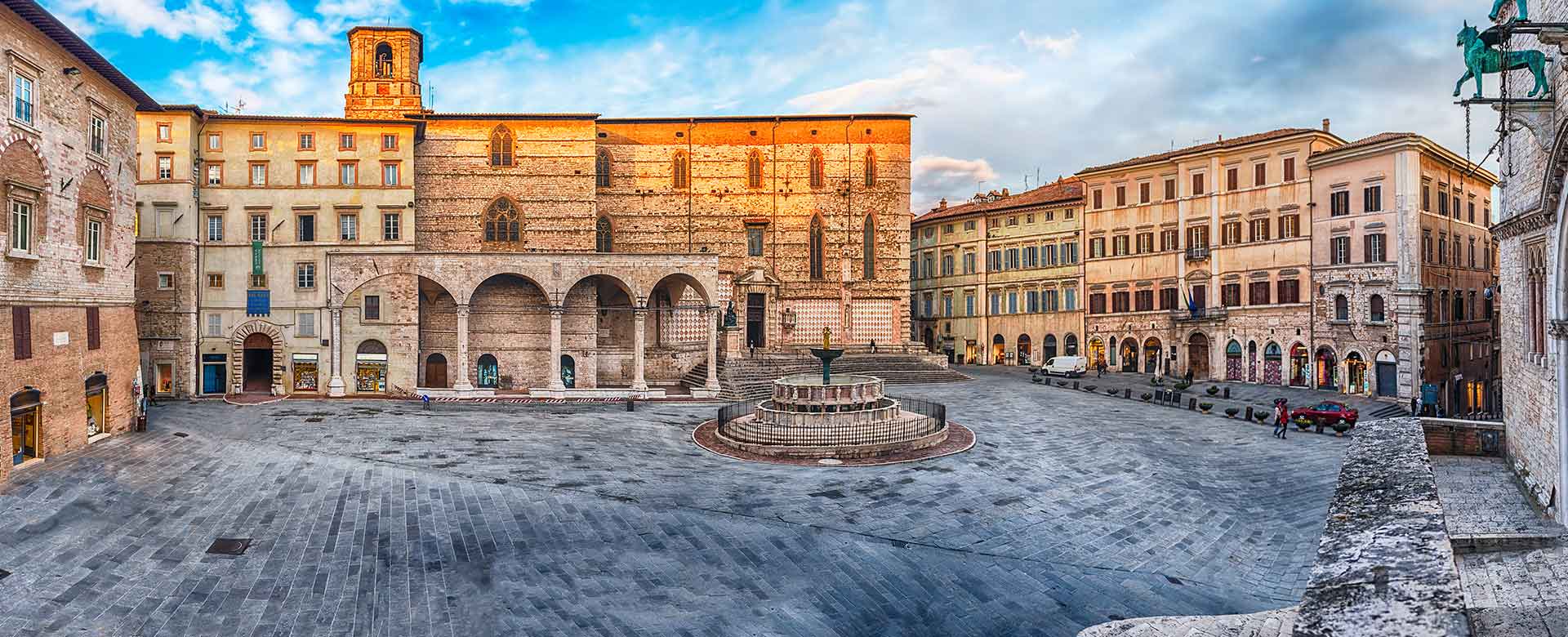 Perugia, piazza IV Novembre